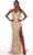 Alyce Paris 61378 - Cowl Neck Sequin Prom Dress Prom Dresses