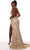 Alyce Paris 61378 - Cowl Neck Sequin Prom Dress Prom Dresses