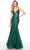 Alyce Paris 61420 - Plunging V-Neck Godets Prom Gown Special Occasion Dress