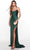 Alyce Paris 61433 - Cowl Evening Dress with Slit Special Occasion Dress