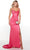 Alyce Paris 61433 - Cowl Evening Dress with Slit Special Occasion Dress