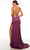 Alyce Paris 61433 - Cowl Evening Dress with Slit Special Occasion Dress