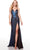 Alyce Paris 61434 - Twist Slit Evening Dress Evening Dresses