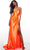 Alyce Paris 61439 - V-Neck Strappy Back Prom Dress Special Occasion Dress