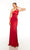 Alyce Paris 61455 - One Sleeve Dress Evening Dresses 000 / Red