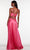 Alyce Paris 61462 - Satin Evening Dress with Slit Special Occasion Dress