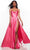 Alyce Paris 61462 - Satin Evening Dress with Slit Special Occasion Dress