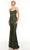 Alyce Paris 61465 - Scoop Neck Dress Special Occasion Dress 000 / Forest Green