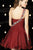 Alyce Paris Single Strap Sweetheart Mini Cocktail Dress 4403 - 1 pc Wine In Size 0 Available CCSALE 0 / Wine