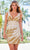 Amarra 87442 - Deep V-Neck Beaded Cocktail Dress Special Occasion Dress