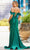 Amarra 88631 - Feathered Off-Shoulder Prom Gown Special Occasion Dress