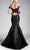 Andrea and Leo 84076 - Off Shoulder Satin Mermaid Prom Dress Special Occasion Dress