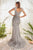 Andrea and Leo A1094 - Feather Straps Beaded Prom Dress Prom Dresses