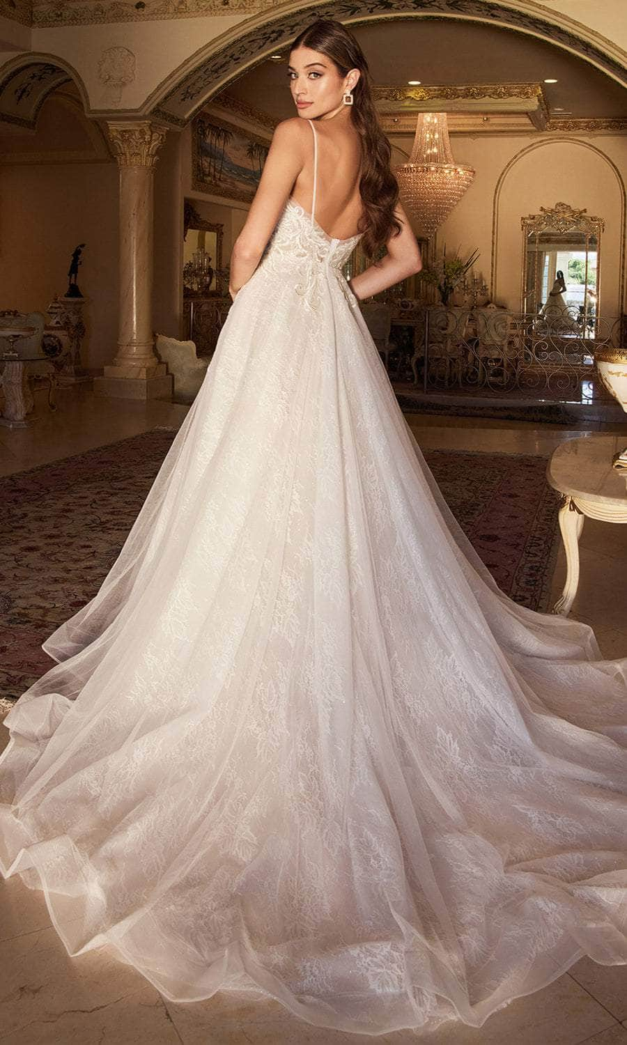 Andrea and Leo A1102W Chantilly Lace A Line Bridal Gown