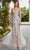 Andrea and Leo A1118 - Applique Mermaid Prom Gown Prom Dresses 2 / Platinum-