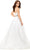 Ashley Lauren 11309 - Asymmetrical Appliqued Ballgown Special Occasion Dress