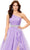 Ashley Lauren 11309 - Asymmetrical Appliqued Ballgown Special Occasion Dress