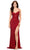 Ashley Lauren 11342 - Allover Sequin Sheath Evening Gown Evening Dresses 00 / Red