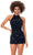 Ashley Lauren 11354 - Beaded Halter Romper With Overskirt Special Occasion Dress