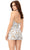 Ashley Lauren 11354 - Beaded Halter Romper With Overskirt Special Occasion Dress