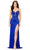 Ashley Lauren 11369 - Plunging Sweetheart Beaded Prom Gown Prom Dresses 0 / Bright Royal