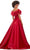 Ashley Lauren 11382 - Feathered Off-Shoulder Ballgown Special Occasion Dress