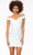 Ashley Lauren 4522 - Off-Shoulder Sequin Cocktail Dress Special Occasion Dress 0 / Ab/Ivory