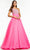 Ashley Lauren - Embellished One Shoulder Ballgown 11127 - 1 pc Hot Pink In Size 2 Available CCSALE 2 / Hot Pink