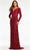 Ashley Lauren - Off Shoulder Prom Gown 11176 Prom Dresses 0 / Ruby Red