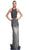 Aspeed Design - Bedazzled Halter Evening Dress L1934 - 1 pc Navy In Size S Available CCSALE S / Navy