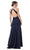 Aspeed Design - D399 Halter Bodycon High Slit Dress Evening Dresses