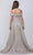 Aspeed Design - L2435 Glittered Fabric Fabulous Long Dress Prom Dresses