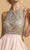 Aspeed Design - S2140 Beaded Halter A-Line Dress Homecoming Dresses