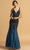 Aspeed Design - Scoop Back Mermaid Evening Dress L2173 Evening Dresses XXS / Teal