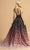 Aspeed Design - Strapless Floral Prom Ballgown L2188 - 2 pc Mauve Ombre In Size M and L Available CCSALE