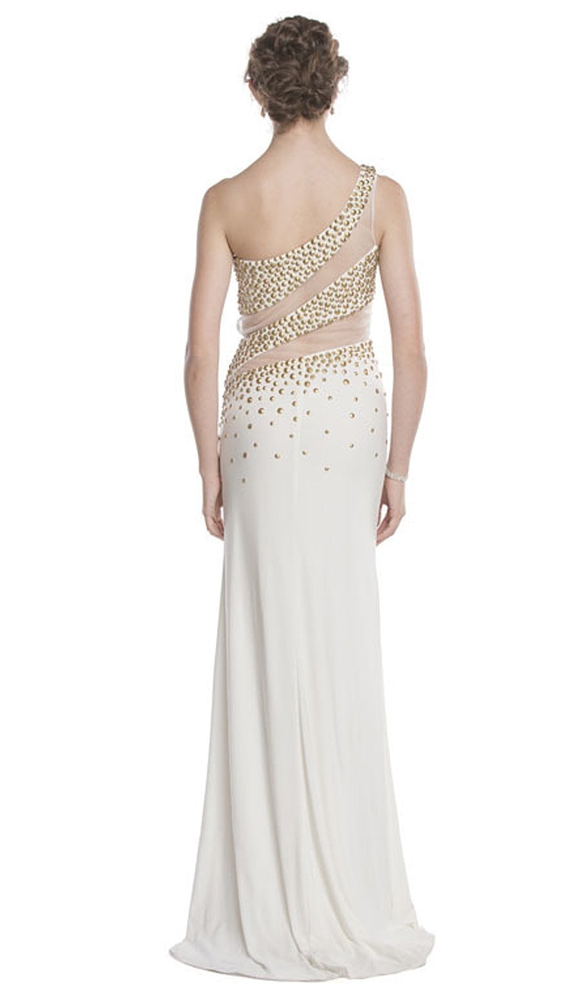 Aspeed Design - Asymmetrical Embellished Sheer Evening Dress – Couture ...
