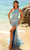 Blush by Alexia Designs 20506 - Sequin One Sleeve Evening Dress Evening Dresses 0 / Sky