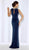 Cameron Blake 116659 - Beaded High Neck Evening Gown Evening Dresses