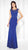 Cameron Blake by Mon Cheri - 117606 Cap Sleeve Illusion Gown - 1 pc Cobalt Blue in Size 6 and 1 pc Smokey Mink in Size 6 Available CCSALE 6 / Cobalt Blue