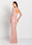 Cameron Blake by Mon Cheri - Bead-Trimmed Allover Lace Gown 119652W - 1 pc English Rose In Size 18W Available CCSALE 18W / English Rose