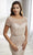 Christina Wu Elegance - Illusion Bateau Lace Overlay Mermaid Gown 17925 - 1 pc Rose Gold In Size 10 Available CCSALE 10 / Rose Gold