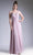 Cinderella Divine 1010 - Crisscross Neck Ruch Bod Chiffon Gown Special Occasion Dress