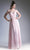 Cinderella Divine 1010 - Crisscross Neck Ruch Bod Chiffon Gown Special Occasion Dress