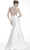 Cinderella Divine 7634 - Floral Mermaid Evening Gown Special Occasion Dress