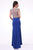 Cinderella Divine - 8115 Beaded Scoop Sheath Evening Gown Evening Dresses