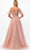 Cinderella Divine CD0197 - Off Shoulder Tulle Long Gown Evening Dresses