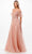 Cinderella Divine CD0197 - Off Shoulder Tulle Long Gown Evening Dresses