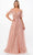 Cinderella Divine CD0197 - Off Shoulder Tulle Long Gown Evening Dresses