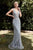 Cinderella Divine - CD960 Low V-back Glittered Dress Special Occasion Dress