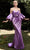 Cinderella Divine CD983C - Puff Sleeve Long Gown Special Occasion Dress